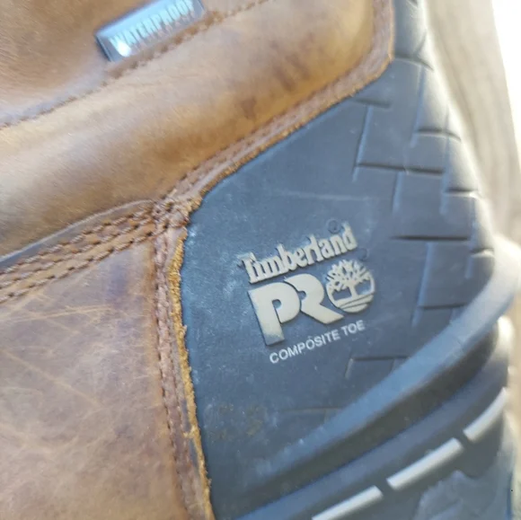 Timberland Pro Mens Boondock Composite Safety Toe Waterproof Work Boot - Picture 9 of 12